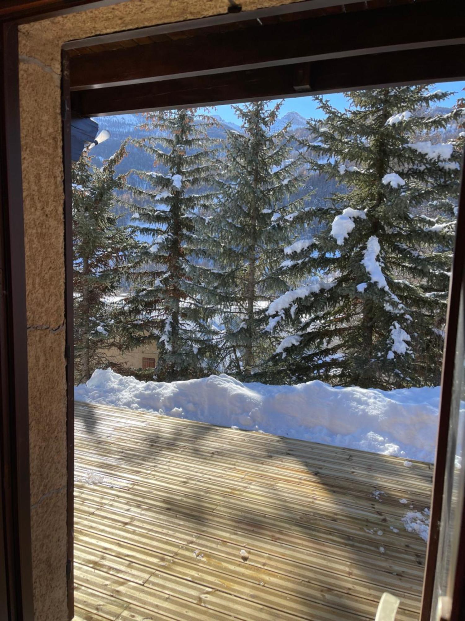 Serre Chevalier Studio 30 M2 Coin Montagne A 8 Minutes Des Pistes Saint-Chaffrey Zewnętrze zdjęcie